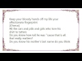 Elvis Costello - Worthless Thing Lyrics
