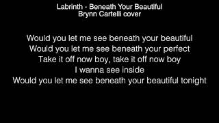 Brynn Cartelli  - Beneath Your Beautiful Lyrics (Labrinth) The Voice
