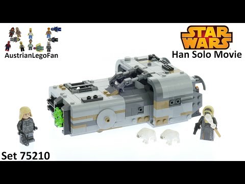 Vidéo LEGO Star Wars 75210 : Le Landspeeder de Moloch