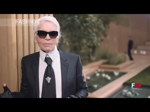 CHANEL Karl Lagerfeld's Interview Spring 2016 Paris Haute Couture by Fashion Channel