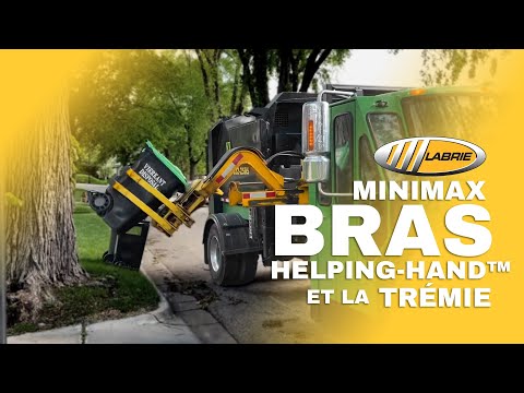 LABRIE™ MINIMAX - BRAS HELPING-HAND ET LA TRÉMIE