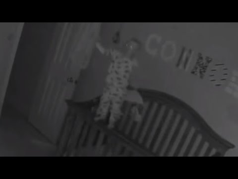 Parents Insist Bizarre Video of 'Possessed' Baby Balancing on Crib is Real Video