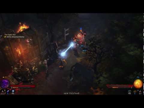 Diablo 3 PS3 60 Minutes of Gameplay Walkthrough 720p Full Gameplay Video