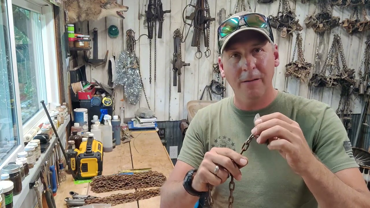 Chained super stakes, and cabled super stakes. #trapping #coyotes #fox #super stakes #trappers