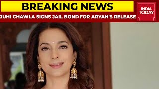 Aryan Khan&#39;s Home Coming: Juhi Chawla Signs Rs. 1 Lakh Bail Bond For Aryan&#39;s Release | Breaking News