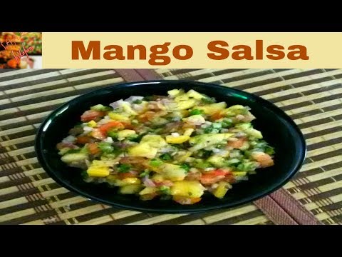 Mango Salsa Recipe|Easy & Quick Recipe(In Urdu/Hindi)How To Make Refreshing Mango Salsa At Home