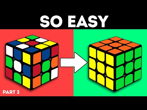 How to solve a Rubik's cube | The Easiest tutorial | Part 3 - YouTube