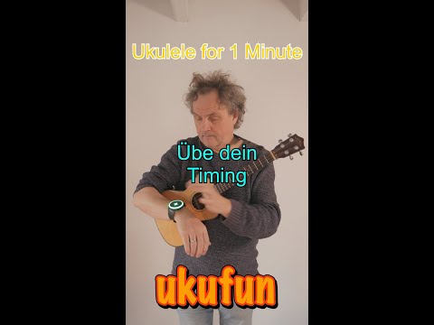 Ukulele for 1 Minute - Übe dein Timing #shorts