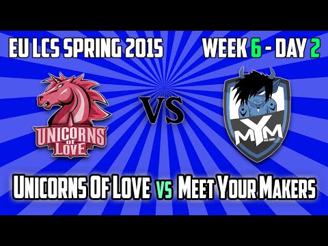 5. Unicorns of Love vs MeetYourMakers - Highlights - EU LCS Spring 2015 W6D2