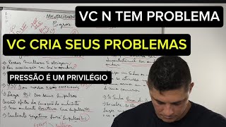 RC 124 | VC N TEM PROBLEMAS, vc cria problemas, pressão é um privilégio.