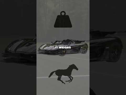 The Koenigsegg One:1😮 #shorts #viral #car #koenigsegg