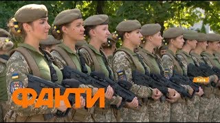 Бок о бок с мужчинами: женщины пройдут строевым шагом на параде ко Дню независимости