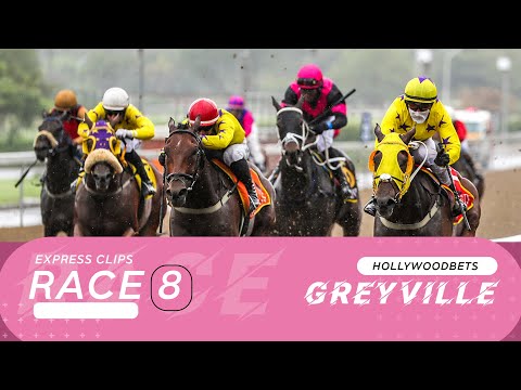 20230724 Hollywoodbets Greyville Express Clip Race 8 won by FOREST JUMP