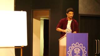 motivational speech Sushant Singh Rajputs at IIT