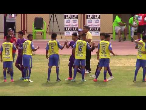 SANTOS FC (1) vs (0) VENUS HUACHO - ETAPA NACIONAL - 4TOS DE FINAL/IDA 2018.