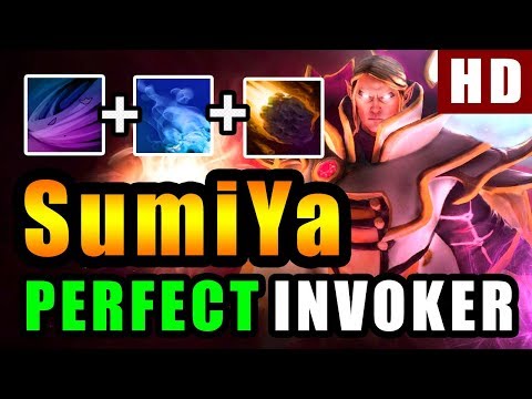 SumiYa Invoker PERFECT GAME 22-0-5 | HOW to play Invoker like a GOD | Dota 2 Highlights