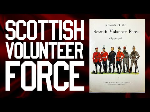 British Records of the Scottish Volunteer Force 1859 1908 HC Reference Book