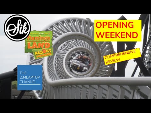 SIK at Flamingo Land - Opening Weekend Vlog