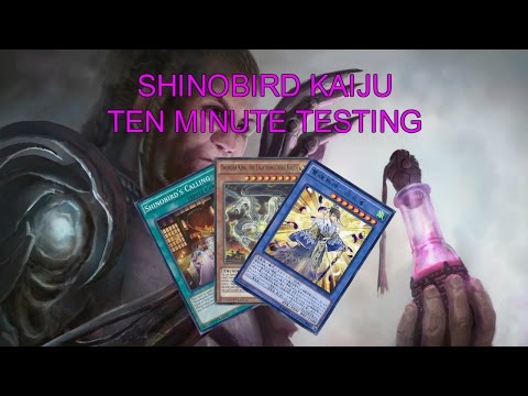 SHINOBIRD SPIRIT KAIJU - Ten Minute Testing 2/23/17