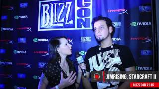 BlizzCon 2015 – Entrevista JimRising