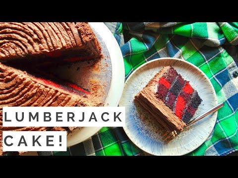 How To Make A LUMBERJACK CAKE! | ft. Lumberjack Inc