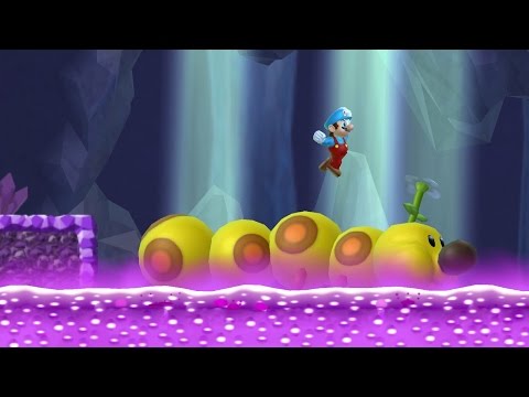 Newer Super Mario Bros. Wii - Crystal Caves (Complete World D)