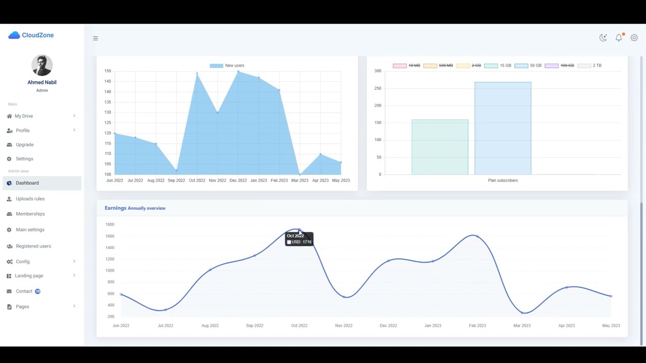 PHP & MySQL file sharing and storage script