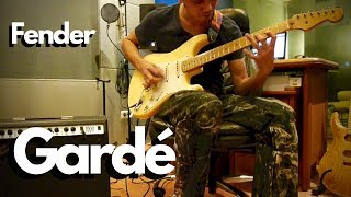 Video thumbnail for Fender Stratocaster Japan and Fender Roc Pro 1000 Amp - HEMAN GARDE by Garde