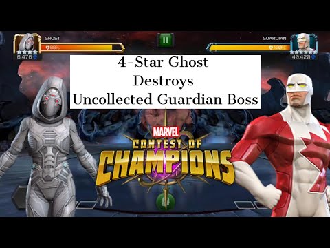 MCOC - 4-Star Ghost solos Uncollected Guardian Boss | Missing Links | Marvel Contest of Champions