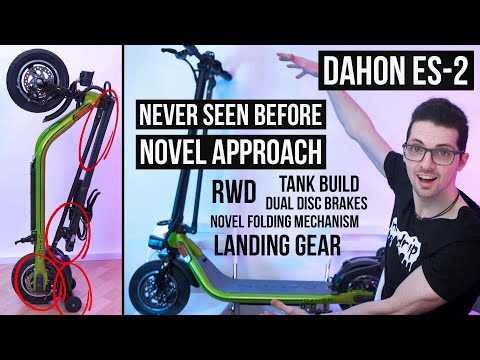 E-Scooter Redefined! Novel & New Approach: DAHON ES-2 Review & Test