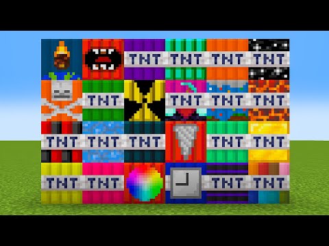 Using More TNT Mod in Minecraft (37+ Explosives and Dynamite)