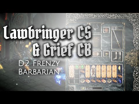 D2 Frenzy Barb 2020 rah-rah: Lawbringer CS & Grief CB
