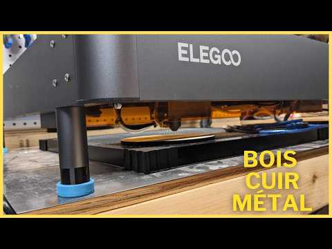 Test ELEGOO PHECDA : Le graveur laser 10W vaut-il le coup ?