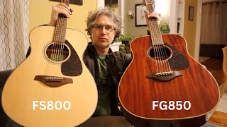 Video thumbnail for A Great Pairing - Yamaha FS800 vs FG850 by Jason Valcourt