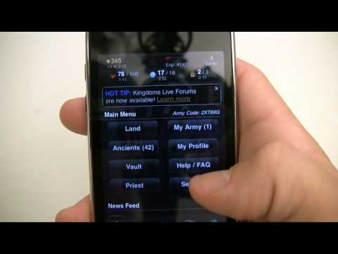 iPod / iPhone App Review - Kingdoms Live