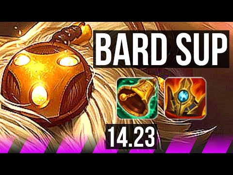 BARD & Corki vs SWAIN & Jhin (SUP) | KR Master | 14.23