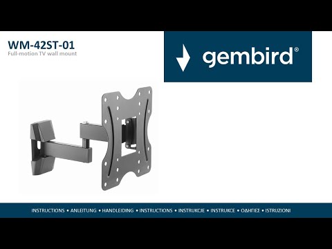 Gembird WM-42ST-01 Grey