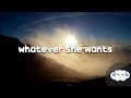 Bryson Tiller Whatever She Wants Clean Lyrics