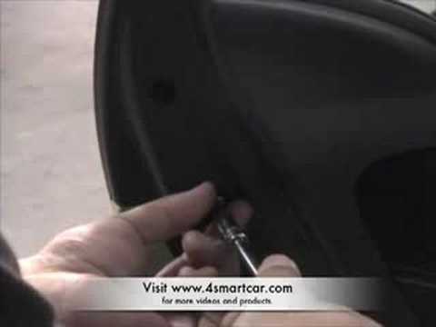 comment demonter panneau de porte smart