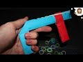 How to make a paper gun - (Rubber band gun 7 ...