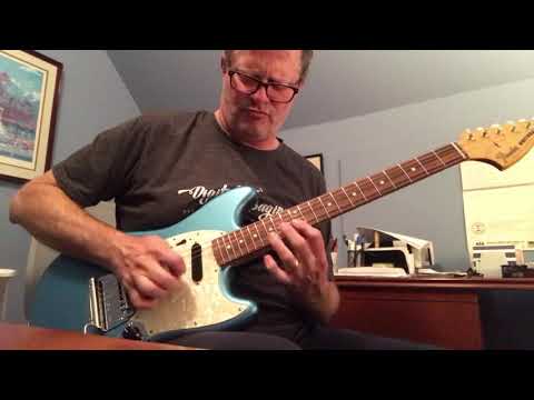 Breaking in my new Fender Vintera '60s Mustang in Lake Placid Blue