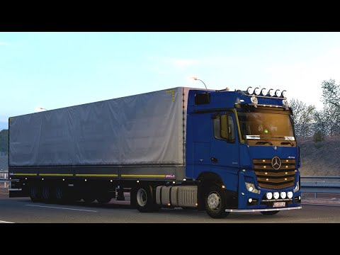 ETS2 Mercedes Actros MP4 1845 Madrid - León