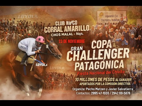 Club Hípico "CORRAL AMARILLO" Chos Malal - Nqn. 23-11-25@fotochartloyola23