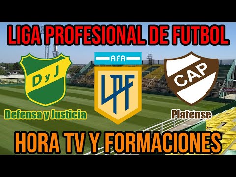 Defensa y Justicia vs Platense (Hora TV y Formaciones) Fecha 18 Liga Profesional 2021