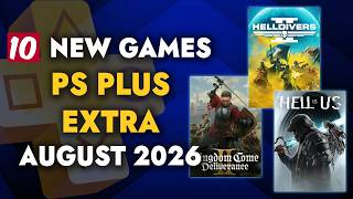 PS PLUS EXTRA AUGUST 2026 | PlayStation Plus Extra and Premium - AUGUST 2026 (PS+) MONTHLY GAMES
