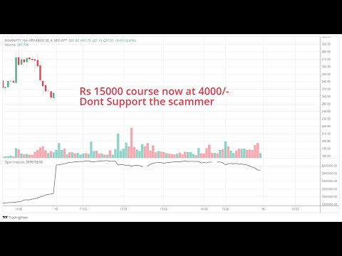 15 K course at 4 K/ dont support the scammer