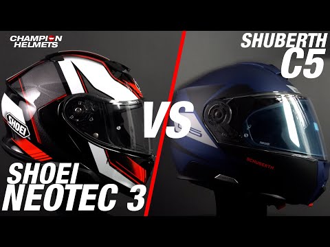 Shoei Neotec 3 Versus Schuberth C5 - ChampionHelmets.com