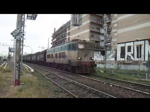 E655.187 + Shimmns SBB Cargo vuoti [FROSINONE - CHIASSO SM.] in partenza da Roma Tuscolana