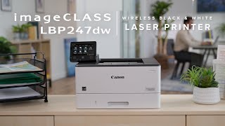 Canon ImageCLASS LBP247dw: Black & White Laser Printer