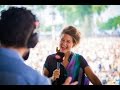 Interview Selah Sue (Rock Werchter 2015)